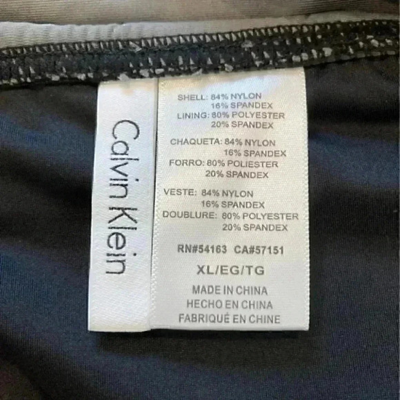 ⭐️ New with tags Calvin Klein Foldover black Bikini Bottoms in size xl - Picture 6 of 7